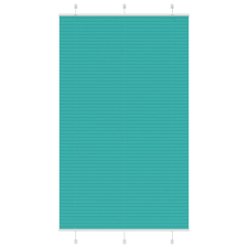 vidaXL pliszírozott redőny Benzinzöld 120x200 cm szövetszélesség redőny