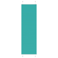 vidaXL pliszírozott redőny Benzinzöld 55x200 cm szövetszélesség lakástextília