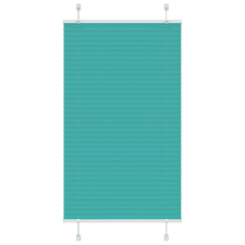vidaXL pliszírozott redőny Benzinzöld 70x150 cm szövetszélesség redőny