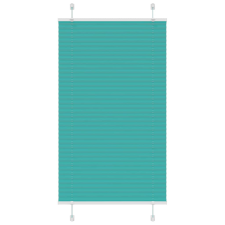 vidaXL pliszírozott redőny Benzinzöld 75x150 cm szövetszélesség redőny