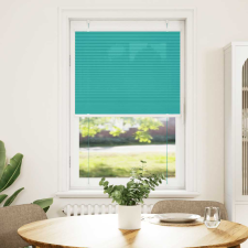 vidaXL pliszírozott redőny Benzinzöld 80x150 cm szövetszélesség (4015394) lakástextília