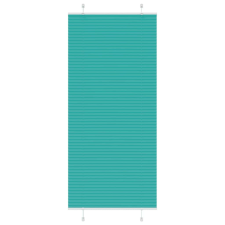 vidaXL pliszírozott redőny Benzinzöld 85x200 cm szövetszélesség lakástextília