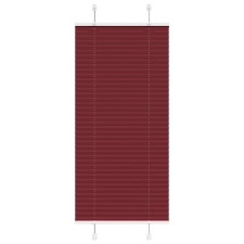 vidaXL pliszírozott redőny Bordeaux piros 55x150 cm Szövetszélesség redőny