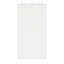 vidaXL pliszírozott redőny Fehér 105x200cm szövetszélesség 104,4cm redőny