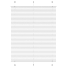 vidaXL pliszírozott redőny Fehér 110x150cm szövetszélesség 109,4cm redőny