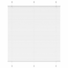 vidaXL pliszírozott redőny Fehér 115x100cm szövetszélesség 114,4cm redőny