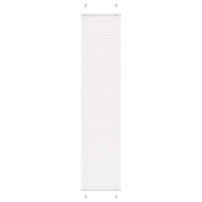 vidaXL pliszírozott redőny Fehér 50x200 cm szövetszélesség 49,4 cm redőny