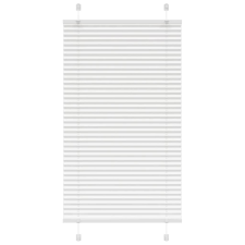 vidaXL pliszírozott redőny Fehér 70x150 cm szövetszélesség 69,4 cm lakástextília
