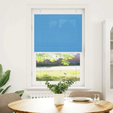 vidaXL pliszírozott redőny kék 75x100 cm szövetszélesség 74,4 cm (4015172) lakástextília