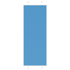 vidaXL pliszírozott redőny kék 80x200 cm szövetszélesség 79,4 cm redőny