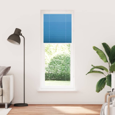 vidaXL pliszírozott redőny kék 80x200 cm szövetszélesség 79,4 cm (4015207) lakástextília