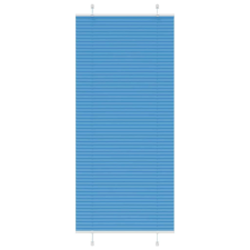 vidaXL pliszírozott redőny kék 95x200 cm Szövetszélesség 94,4 cm lakástextília