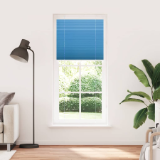 vidaXL pliszírozott redőny kék 95x200 cm Szövetszélesség 94,4 cm (4015210) lakástextília