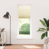 vidaXL pliszírozott redőny krém 75x200 cm szövetszélesség 74,4 cm (4015308)