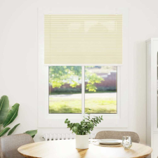 vidaXL pliszírozott redőny krém 85x100 cm szövetszélesség 84,4 cm (4015276) lakástextília