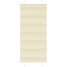 vidaXL pliszírozott redőny krém 95x200 cm szövetszélesség 94,4 cm redőny