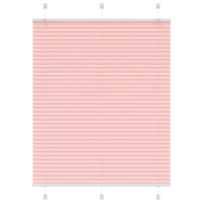 vidaXL pliszírozott redőny rózsaszín 105x100cm szövetszélesség 104,4cm redőny