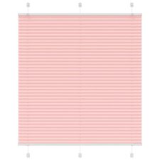 vidaXL pliszírozott redőny rózsaszín 120x100cm szövetszélesség 119,4cm redőny