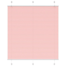 vidaXL pliszírozott redőny rózsaszín 120x150cm szövetszélesség 119,4cm lakástextília