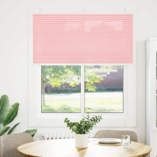 vidaXL pliszírozott redőny rózsaszín 120x150cm szövetszélesség 119,4cm (4015453) lakástextília