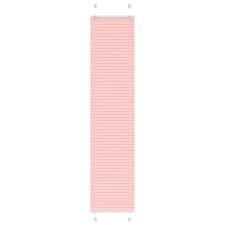 vidaXL pliszírozott redőny rózsaszín 40x200 cm szövetszélesség 39,4 cm redőny