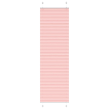 vidaXL pliszírozott redőny rózsaszín 55x200 cm szövetszélesség 54,4 cm redőny