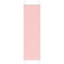 vidaXL pliszírozott redőny rózsaszín 65x200 cm szövetszélesség 64,4 cm lakástextília