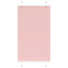 vidaXL pliszírozott redőny rózsaszín 80x150 cm szövetszélesség 79,4 cm redőny
