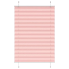 vidaXL pliszírozott redőny rózsaszín 90x100 cm szövetszélesség 89,4 cm redőny