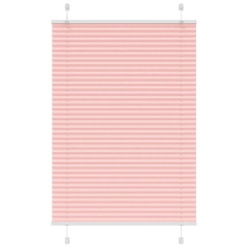 vidaXL pliszírozott redőny rózsaszín 95x100 cm szövetszélesség 94,4 cm redőny