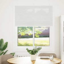 vidaXL pliszírozott redőny világosszürke 105x150 cm Szövetszélesség (4015348) lakástextília