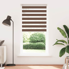 vidaXL pliszírozott redőny világosszürke 105x200 cm Szövetszélesség (4015365) lakástextília