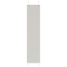vidaXL pliszírozott redőny világosszürke 50x200 cm szövetszélesség (4015354) redőny