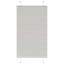 vidaXL pliszírozott redőny világosszürke 70x150 cm szövetszélesség redőny