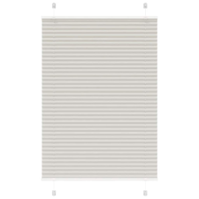 vidaXL pliszírozott redőny világosszürke 95x100 cm szövetszélesség redőny