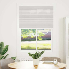vidaXL pliszírozott redőny világosszürke 95x100 cm szövetszélesség (4015329) lakástextília