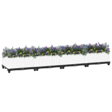 vidaXL polipropilén magaságyás 160 x 40 x 23 cm (153307) kerti tárolás