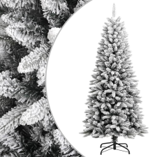vidaXL PVC és polietilén műkarácsonyfa pelyhes hóval 150 cm műfenyő