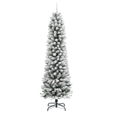 vidaXL PVC és polietilén műkarácsonyfa pelyhes hóval 150 cm (4019686) műfenyő