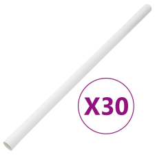 vidaXL PVC kábelcsatornák Ø30 mm 30 m villanyszerelés
