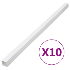 vidaXL PVC kábelcsatornák 50 x 25 mm 10 m villanyszerelés
