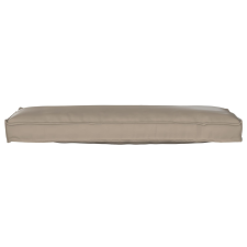 vidaXL Raklap Párna Padra Taupe 120x40x8 cm Oxford Szövet kerti bútor