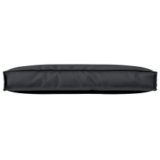 vidaXL Raklappárna hátpárna fekete 80x40x12 cm Oxford szövet lakástextília