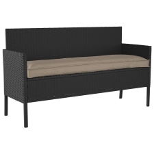 vidaXL Raklappárna Padra Taupe 150x40x8 cm Oxford Szövet kerti bútor