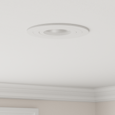 vidaXL Recessed Spotlights 6 db Kerek GU10 Fehér Ø91 mm világítás