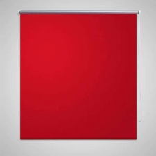 vidaXL Roló Elsötétítés 100 x 175 cm Piros lakástextília