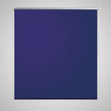 vidaXL Roló Elsötétítés 120 x 175 cm Tengerikék lakástextília