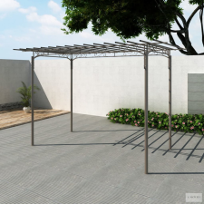 vidaXL Rózsa Boltív Kerti Pavilon Acél Kerti Dekoráció kerti bútor