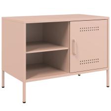 vidaXL rózsaszín acél TV-szekrény 68 x 39 x 50,5 cm bútor
