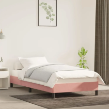 vidaXL rózsaszín bársony ágykeret 80 x 200 cm ágy és ágykellék